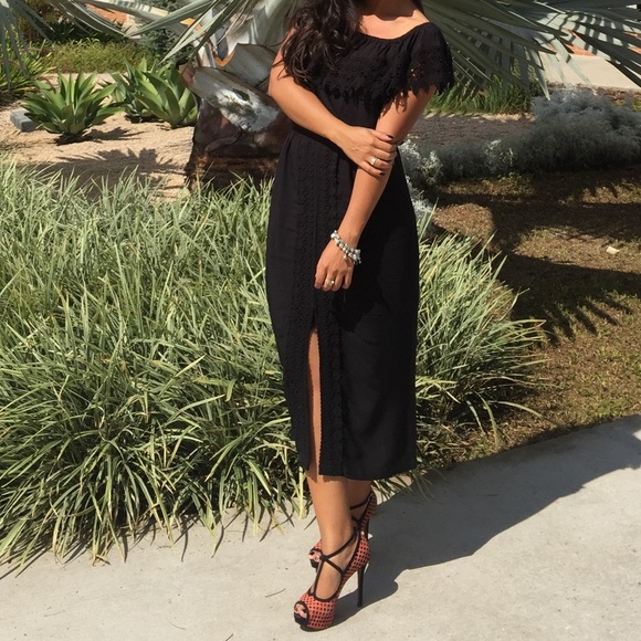 Talita Kume Dresses & Skirts - Lace + Viscose black dress